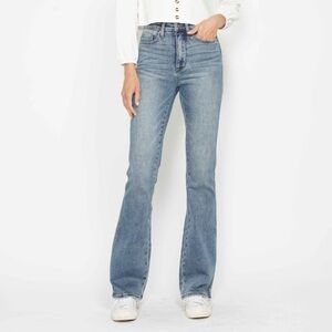 NWT LONG LENGTH Judy Blue PLUS + REG Size High Rise Tummy Control Bootcut Jeans